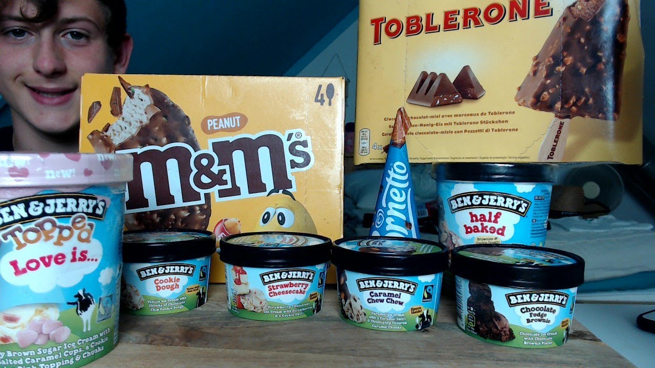 ICE CREAM MUKBANG‼️😱*MAGNUM, SNICKERS, BEN & JERRY’S & more!!!* HUGE MUKBANG