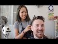 Cute Thai Barbershop Lady "Takes Good Care"