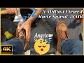 Angelo&#39;s BEST! 4 Million Viewed Knife Sound Compilation | Angelo Shoe Shine ASMR