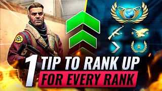 1 TIP To RANK UP For Every Rank! - CS:GO Tips & Tricks
