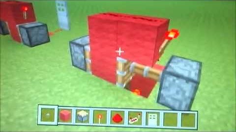 Xbox 360 Minecraft On/off switch Redstone tutorial