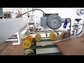Semi Automatic Carton Box Folding Gluing Machine