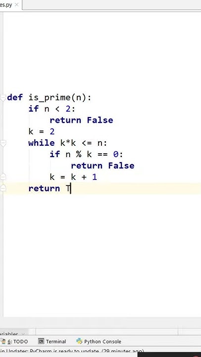 Python Simple Prime Number Function #Shorts - YouTube