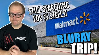 BLURAY Hunting TRIP! | Searching For WALMART Steel Again And BIG Lots!