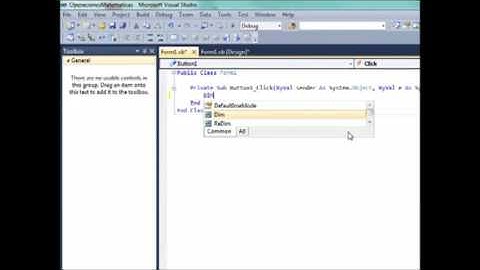 OPERACIONES MATEMÁTICAS, SUMA, RESTA, MULTIPLICACIÓN Y DIVISIÓN, VB 2010