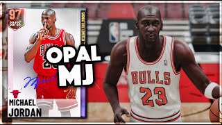 GALAXY OPAL MICHAEL JORDAN ONE OF THE BEST CARDS THAT YOU CAN BUY IN NBA 2K21 MyTEAM