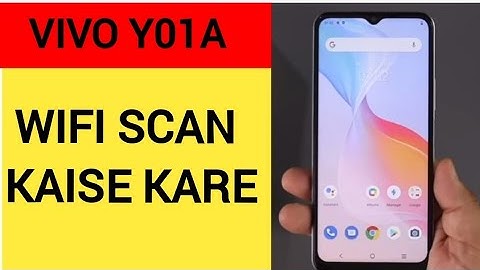 Vivo Y01A wifi scanner settings, Vivo Y01a me wifi scan kaise kare, how to connect wifi in Vivo Y01A