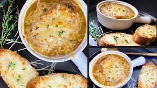 Onion soup شوربة البصل وصفات رمضان