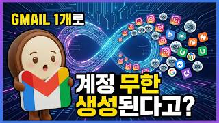개인정보 유출 걱정 끝! Gmail 주소 하나로 무한 부계정 만드는 법 (스팸 추적까지)