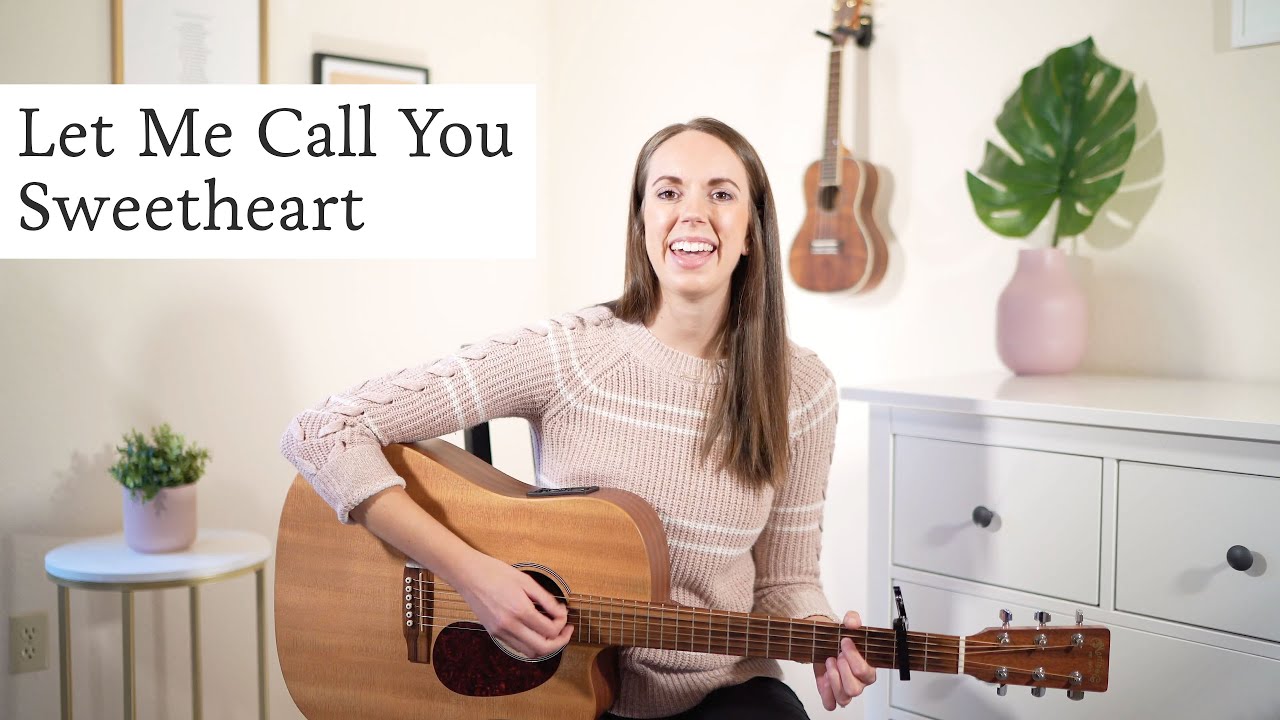 Let Me Call You Sweetheart (with song lyrics) - YouTube