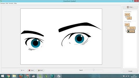 How to Make Eye Movement Follow Mouse Position in Greenfoot