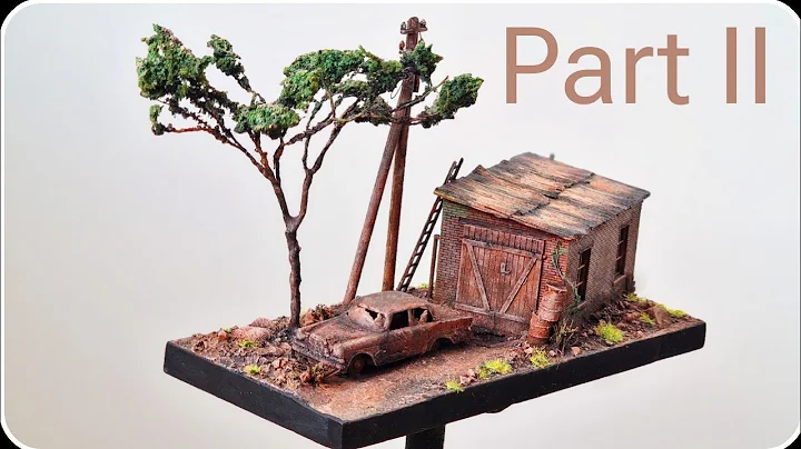 how to make diorama? #creative #model #modellbau #painting #project #watercolor #miniature#diy #art