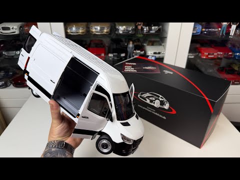 1:18 Mercedes Sprinter 2018 - Norev (Premium Modelcars exclusive) - Unboxing