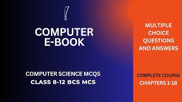 Computer e-Book | Class 8-12 BCS MCS Computer Science e-Book PDF | Download Apple Google Kobo e-Book