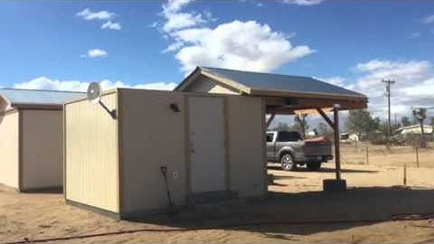 Aleko AR1450 Gate Opener on Roll-off Roof Observatory