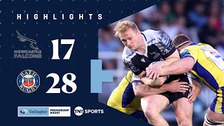 Big Win! 💪 | Newcastle Falcons 17-28 Bath | Gallagher Premiership Rugby Highlights