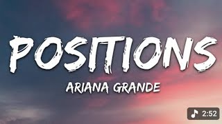 Ariana Grande  Positions s