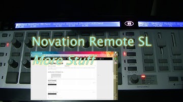 Novation Remote SL getting started