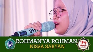 ROHMAN YA ROHMAN -  SABYAN LIVE TERBARU 2018  di PP AR RISALAH LIRBOYO KOTA KEDIRI