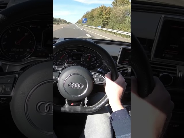 Audi RS6 crash  #audirs6 #shorts class=