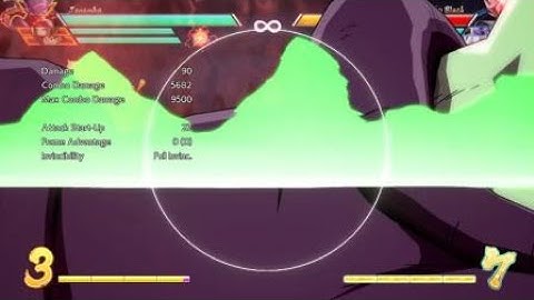 DRAGON BALL FighterZ Janemba Spark Combo