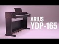 Video: YAMAHA YDP-165 B ARIUS PIANOFORTE DIGITALE A MOBILE - BLACK