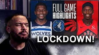 ACCESS DENIED!!! Toronto Raptors Minnesota Timberwolves Full Game Highlights REACTION
