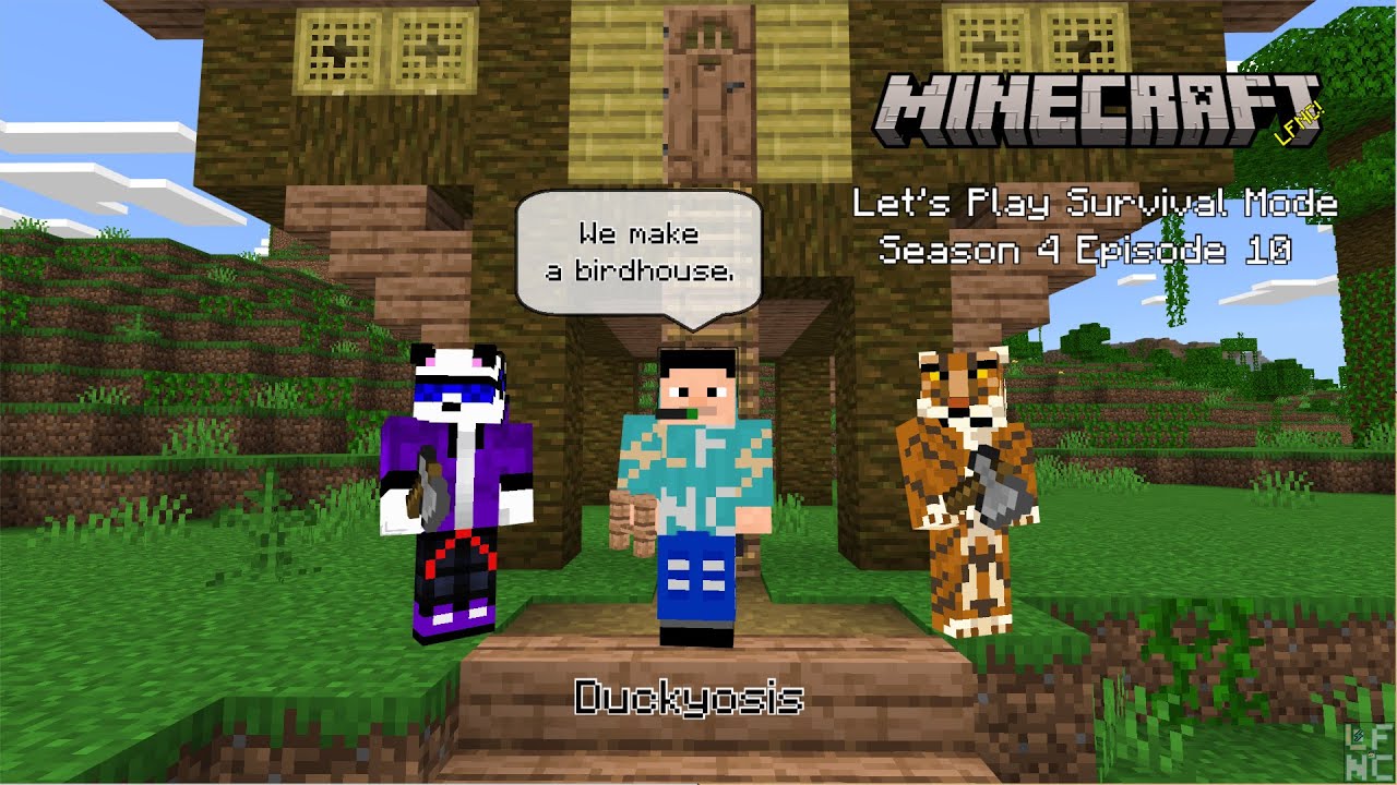 Minecraft Let's Play Survival Mode Season 4 Episode 10 - YouTube