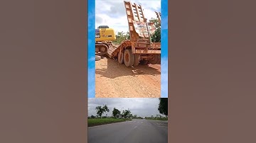 Bác tài xe đầu kéo sai lầm khi nhận chở xe máy xúc