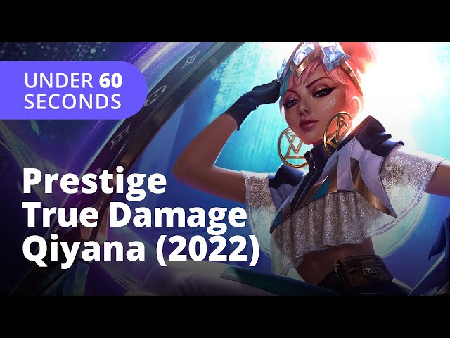 Prestige True Damage Qiyana is MY LOVE!! ($11,000 LV Skin) - Journey To  Challenger