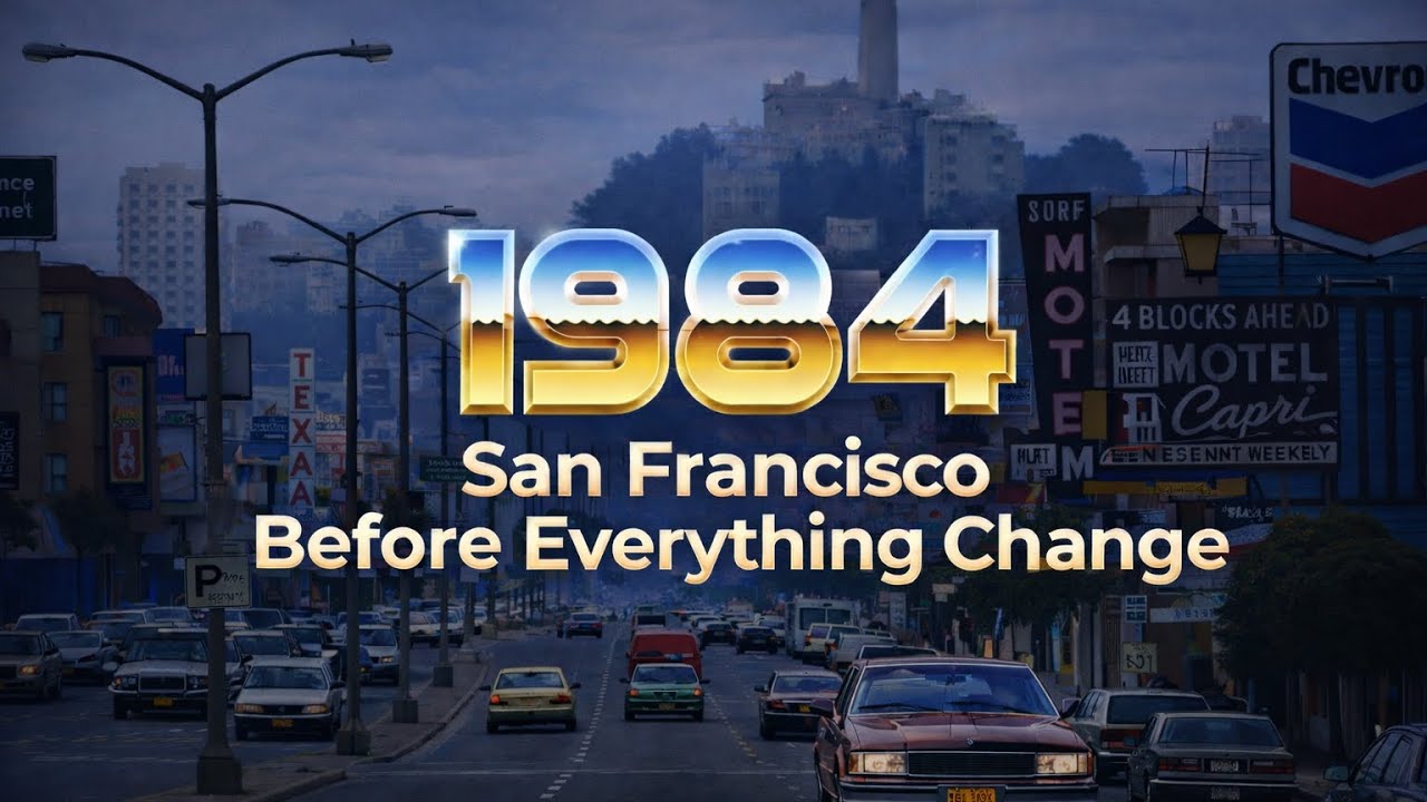 BACK TO 1984 — San Francisco Before Everything Changed // Synthwave Nostalgia Memories 80s Mix