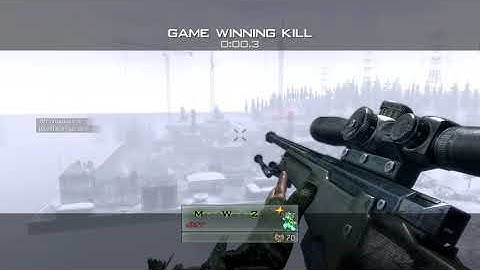 Clean IW4X Shot on Sub Base (149m)