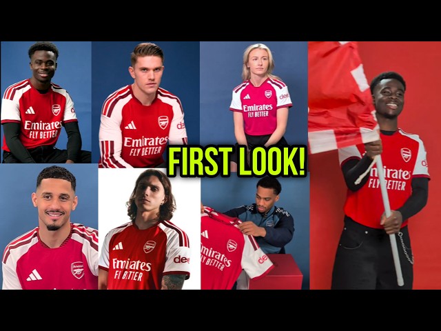 NEW KIT DROPPED! Arsenal Reveal 2026/27 Home Shirt - YouTube