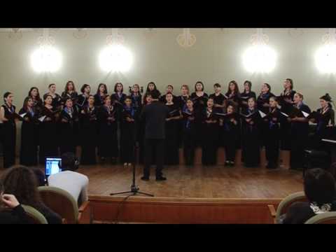თბილისის გოგონათა გუნდი/Tbilisi Women's Choir. ი. კეჭაყმაძე - \"მადლი უფლისა იღვრება\"