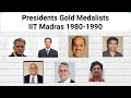 What happened to Presidents Gold Medal winners? IIT Madras toppers from 1980-1990