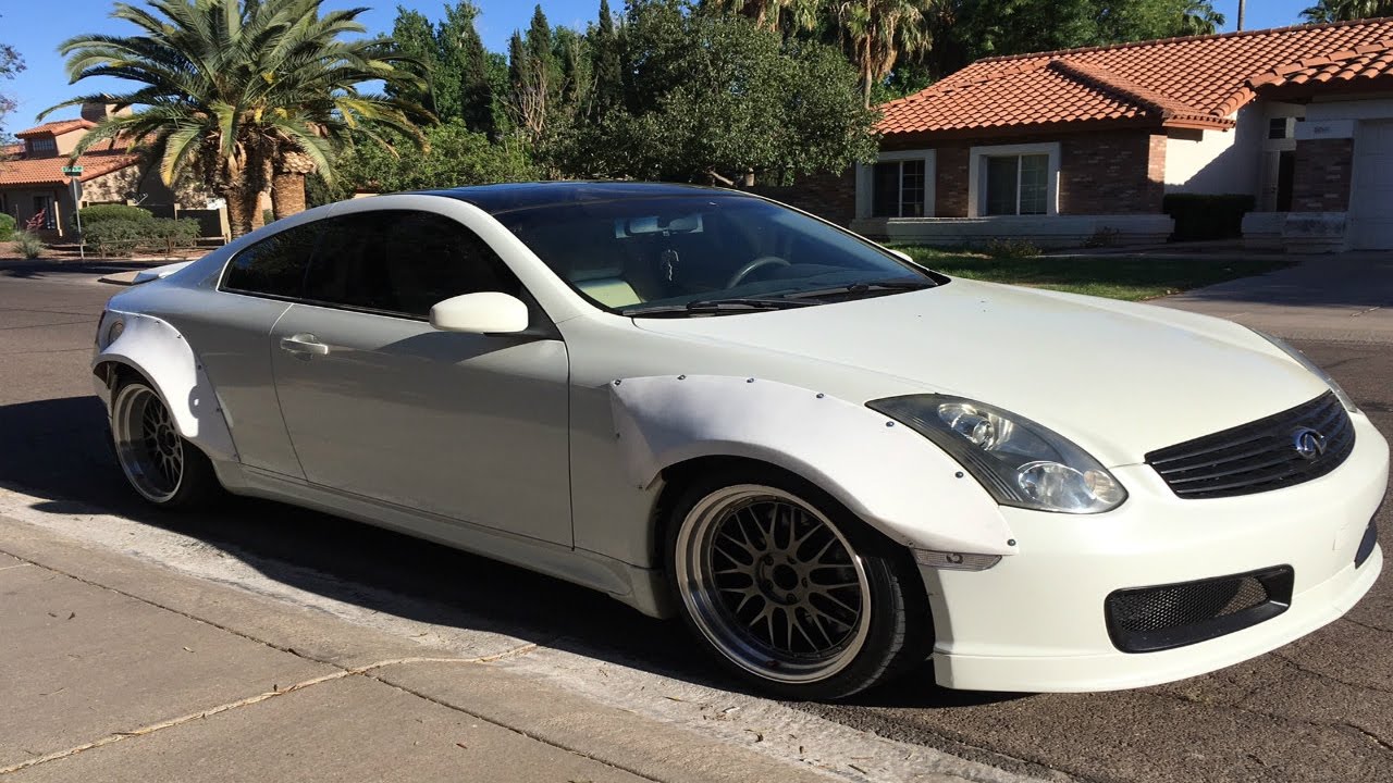 G35, 350z, widebody g35, wide body g35, vq35, tj hunt, lowcal...