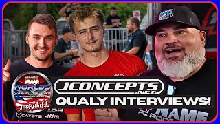 Post-Qualifying Driver Interviews | Presented by Jconcepts
