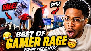 I CAN’T STOP LAUGHING 😂 GAMER RAGE REACTION | Funniest Rage Moments