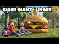 A biger giant burger 🍔🍔🍔