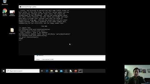 Text analysis and visualisation using NLTK for beginner