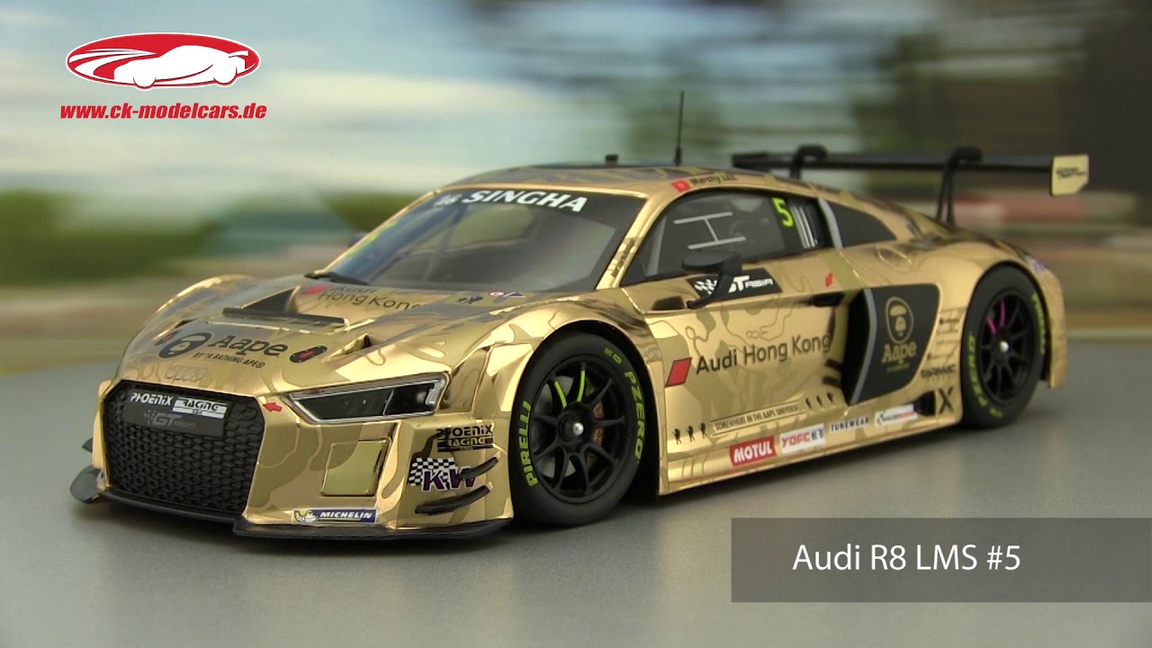 1:18 Minichamps Audi R8 LMS #5 GT Asia Series Lee//Thong 2016