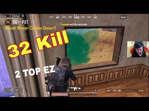 PUBG MOBILE - Loc Bignose Cân Team Dành 32Kill 2 Trận Hốt TOP 1 Kinh Dị