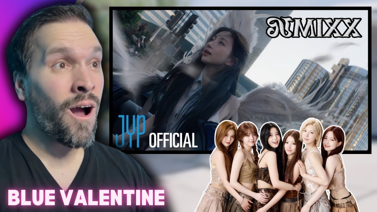 FIRST TIME Reacting To NMIXX(엔믹스) “Blue Valentine” M/V