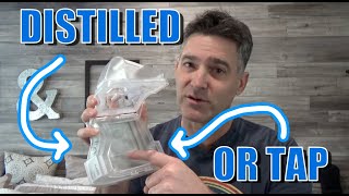 Tap Water Versus Distilled Water : CPAP Humidifier and Mask Cleaning Scandal #cpap