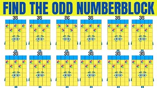 Find the ODD Numberblock | Brain Game for Kids