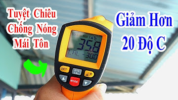 tuyệt chiêu chống nóng mái tôn hiệu quả ngay lập tức mà ai cũng làm được, cách chống nóng mái tôn