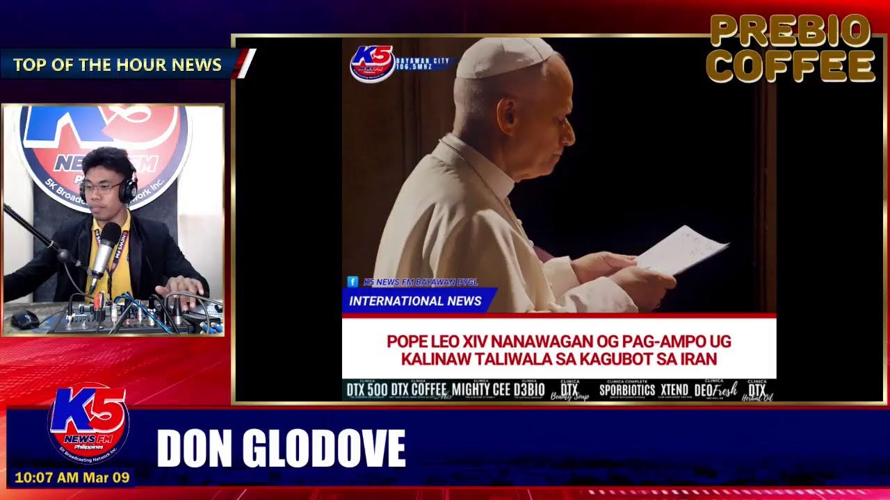 K5 News FM Bayawan Digital News Live Stream