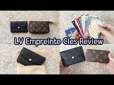 Louis Vuitton Cles Review, Empreinte Noir, Pros and Cons, Comparison, Key  Pouch 