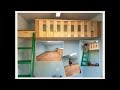 BUILD A LOFT BED WITH NO SUPPORT BEAMS!!! AND EXTRAS!