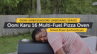 Unboxing Ooni Karu 16 Multi-Fuel Pizza Oven with Artisan Bryan | Unboxing Series